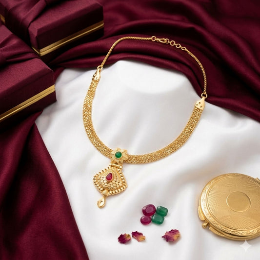 Traditional Nanu Har Set – Gold Plated Necklace for Indian Brides Across Every State