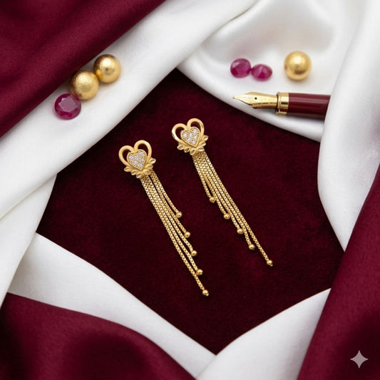 Fancy AD Earrings – Premium American Diamond Jewellery for Special Occasions