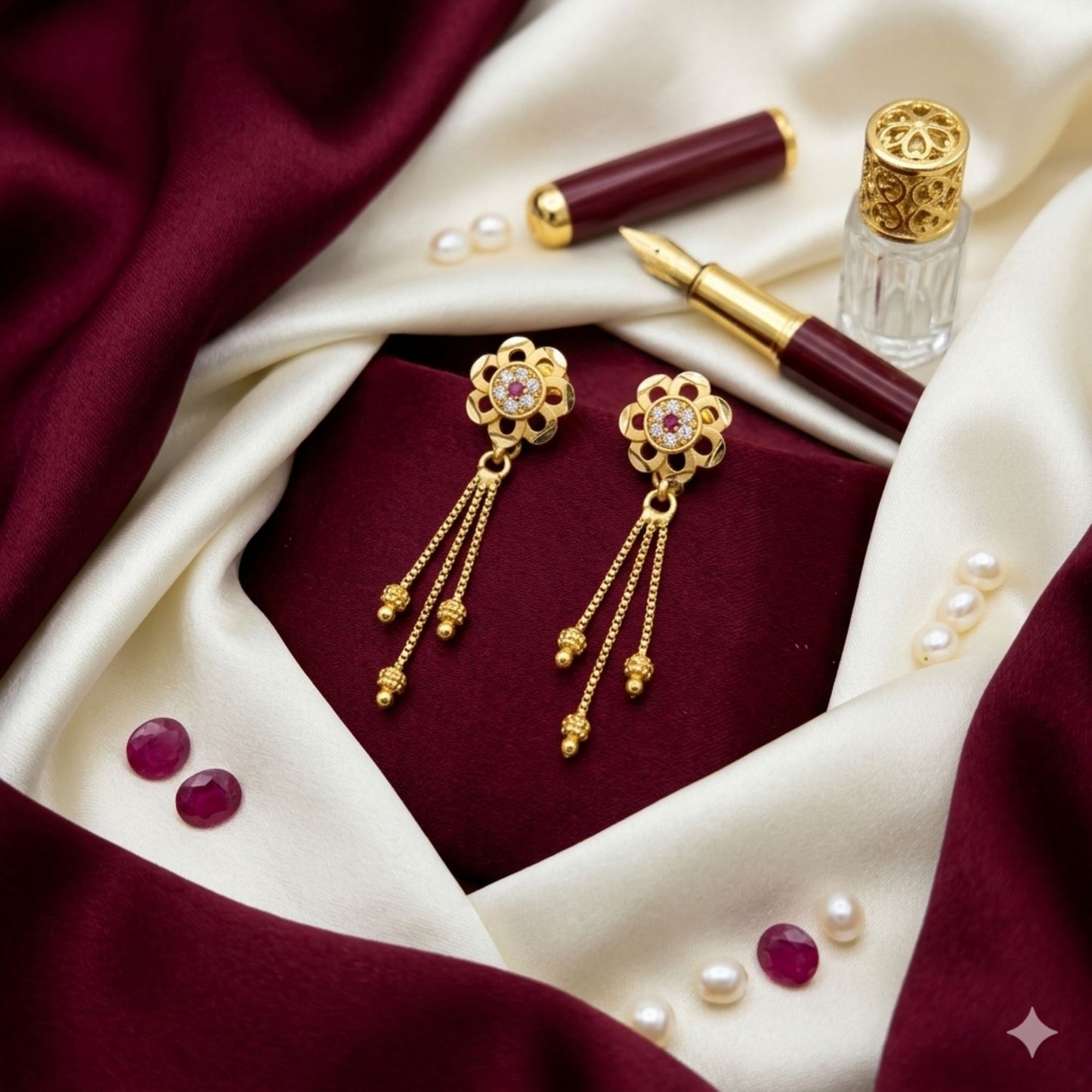 AD Earrings – Classic American Diamond Jewellery Inspired by Indian Heritage