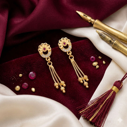 Stylish AD Earrings – Effortless American Diamond Jewellery for Everyday Luxury