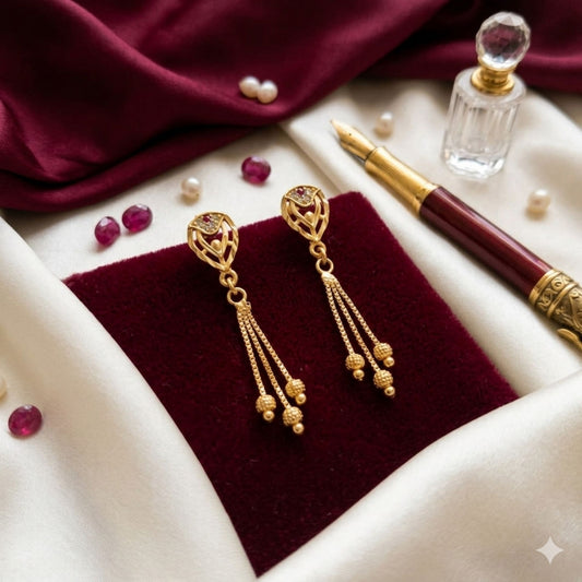 Fancy AD Set – Coordinated American Diamond Jewellery Set for a Complete Look