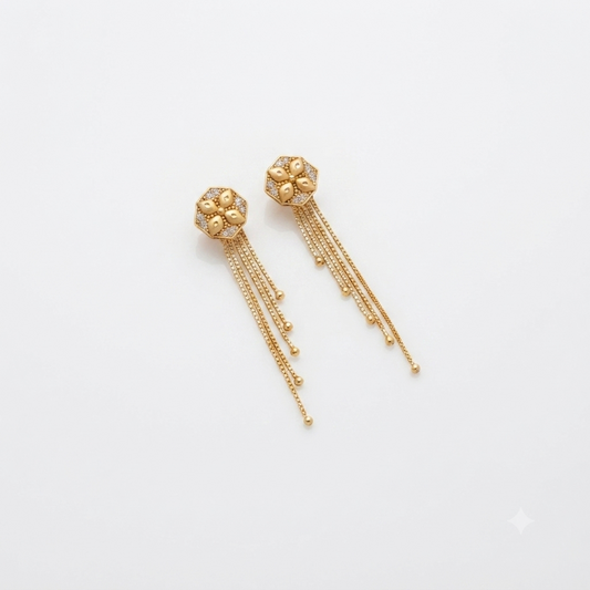 AD Earrings – Festive Season American Diamond Jewellery for Women & Girls