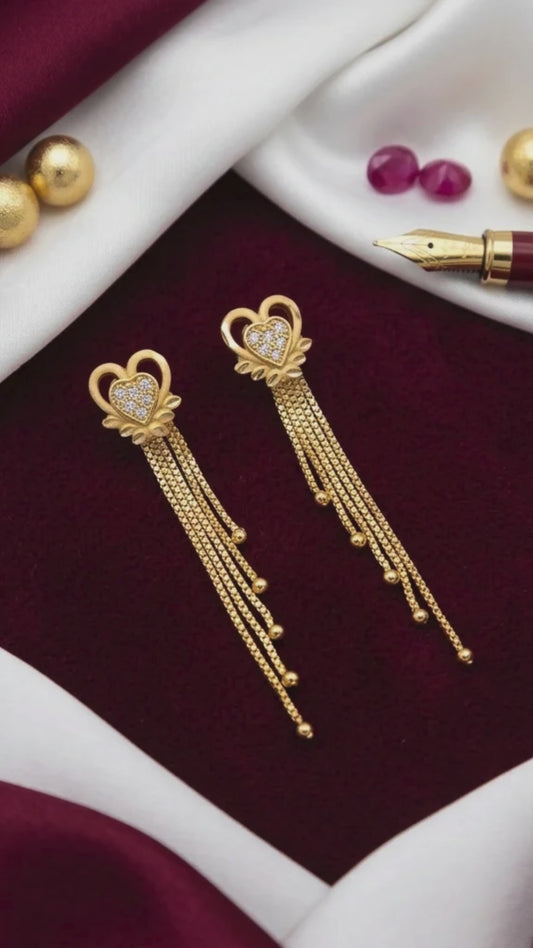 Fancy AD Earrings – Premium American Diamond Jewellery for Special Occasions